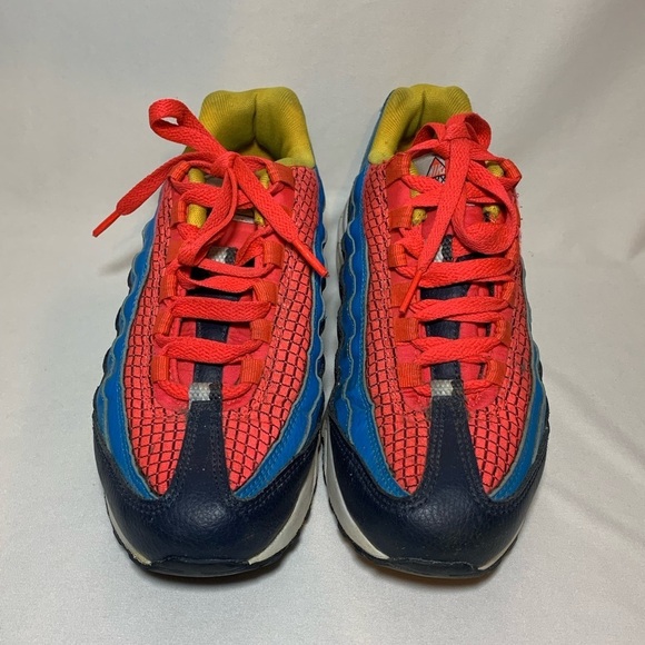 Nike Air Athletic Sneakers Tricolor Youth 6Y AV2289-600 - Picture 2 of 9